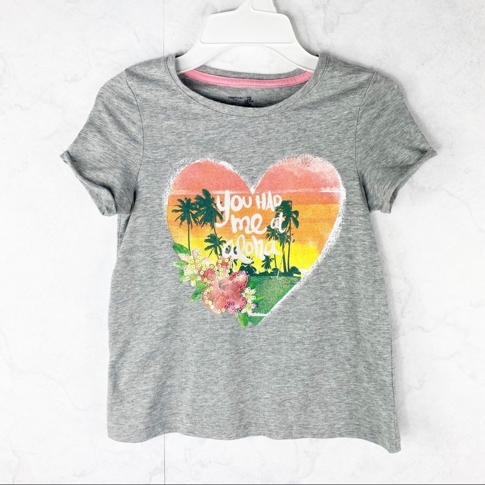 [Gap] Classic Gray Graphic Tee